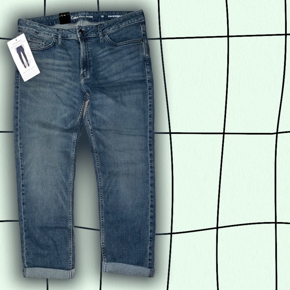 Calvin Klein Slim Boyfriend Jeans size 10